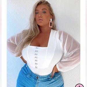 🆕 White Bodysuit